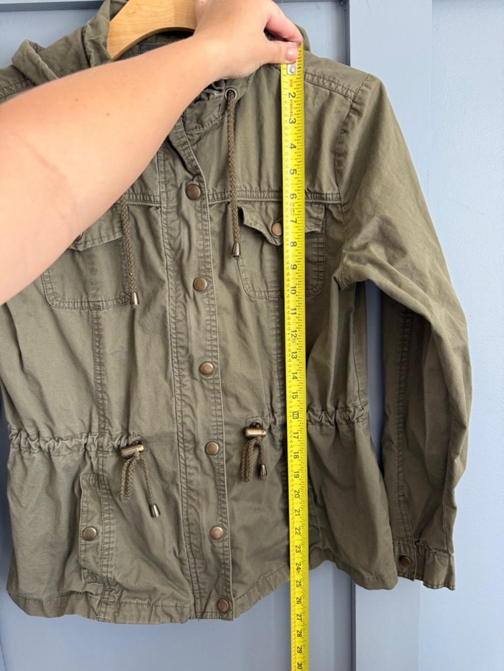 ASHLEY‎ Outerwear Olive Utility Anorak Jacket - Picture 5 of 6